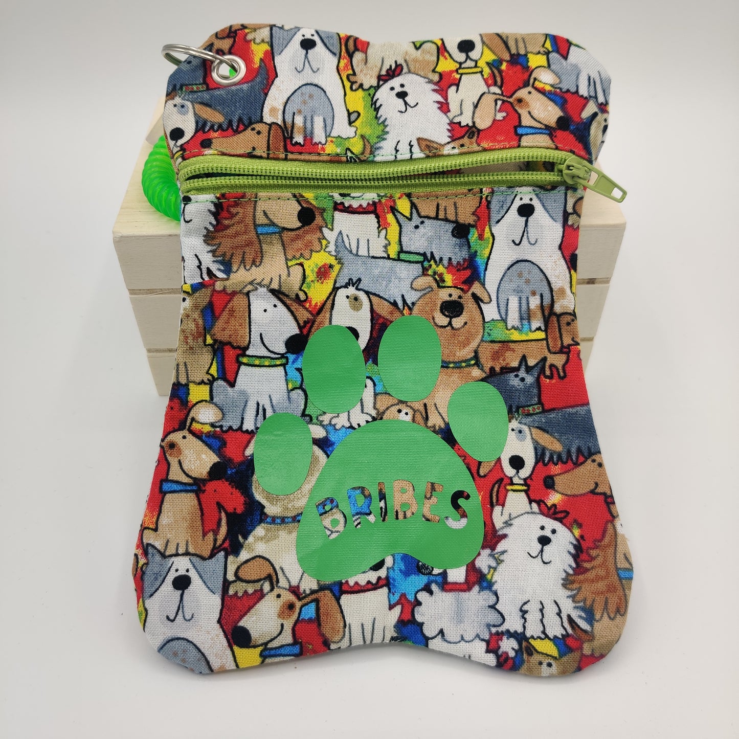 Dog Treat Bag - Sketchy Friends