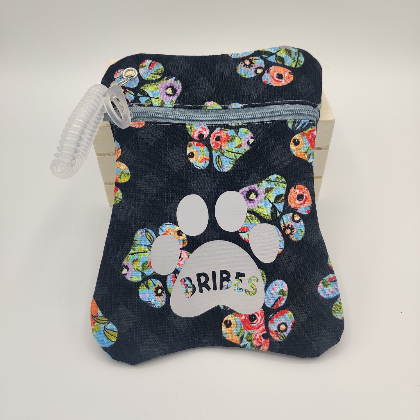 Bribe Bag - Floral Paws