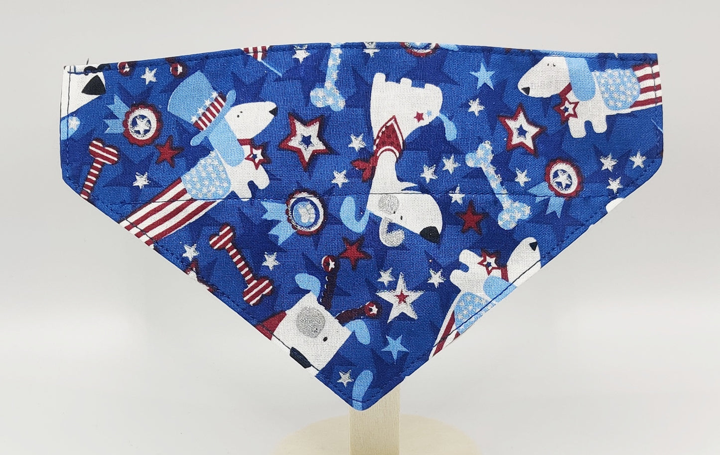 Blue 4th of July dogs Bandana