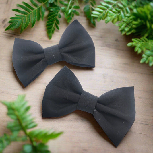 Collar Bow Tie - Black