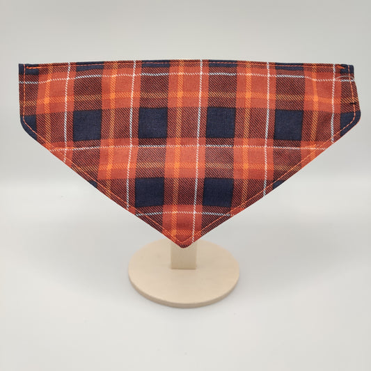 Harvest Plaid Pet Bandana