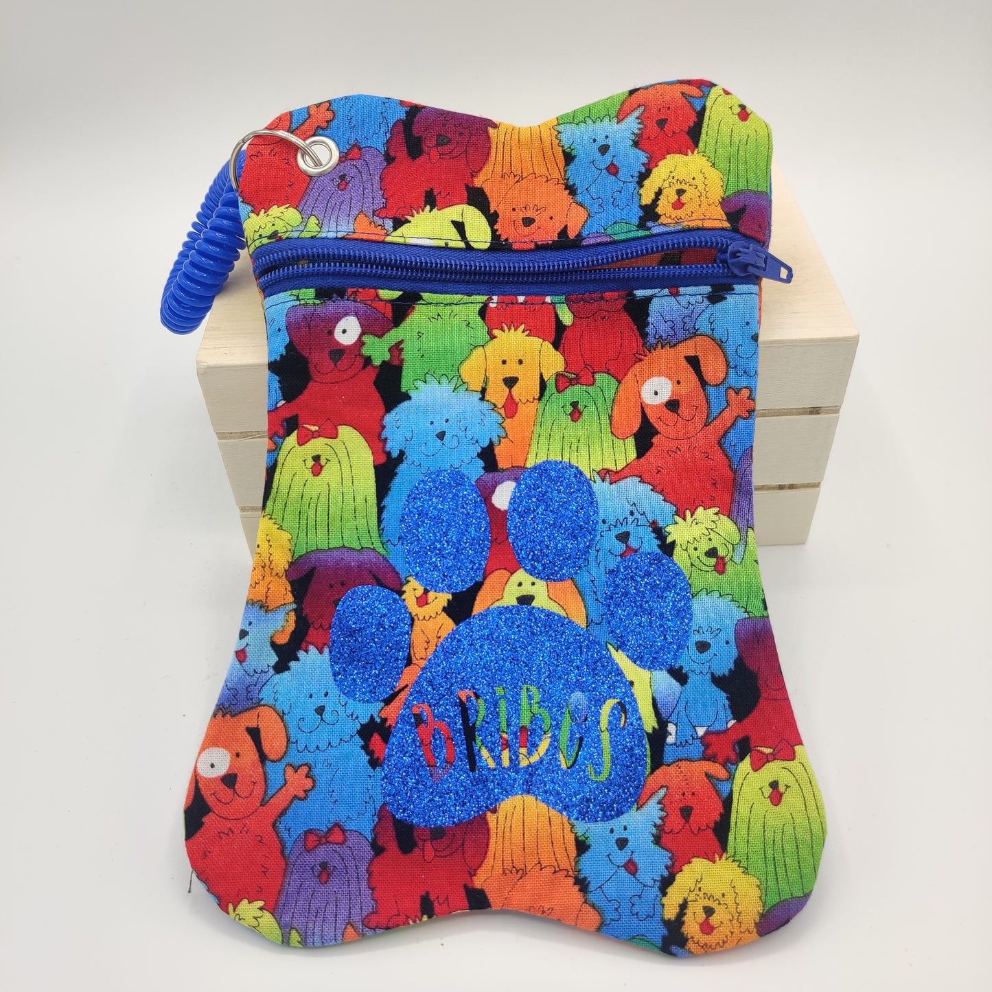 Dog Treat Bag - Colorful Friends