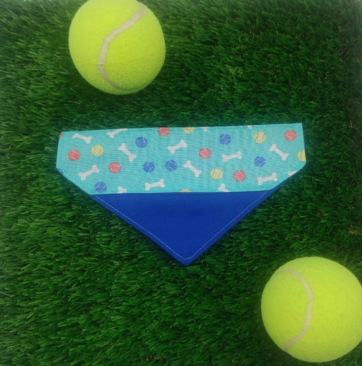 Dog Bones & Balls Pet Bandana