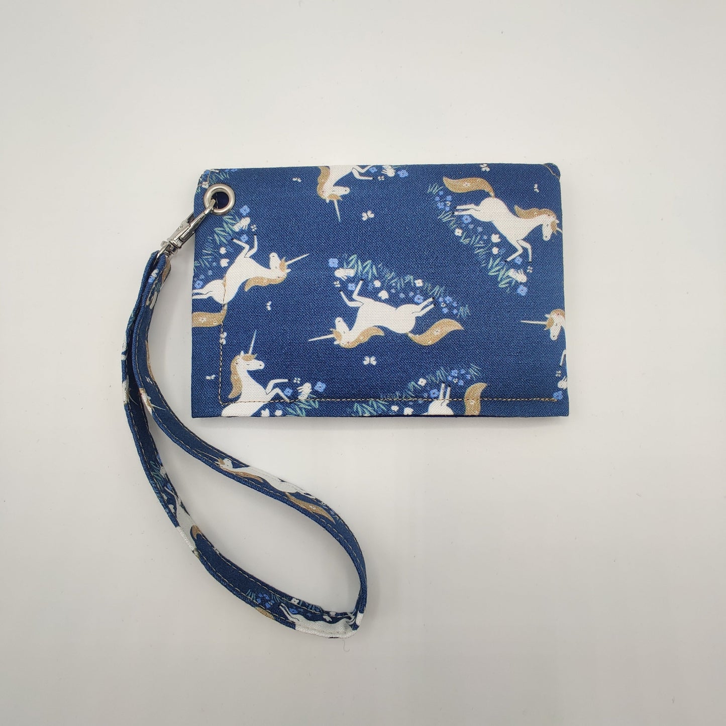 Snap Wallet with Wristlet - Unicorns