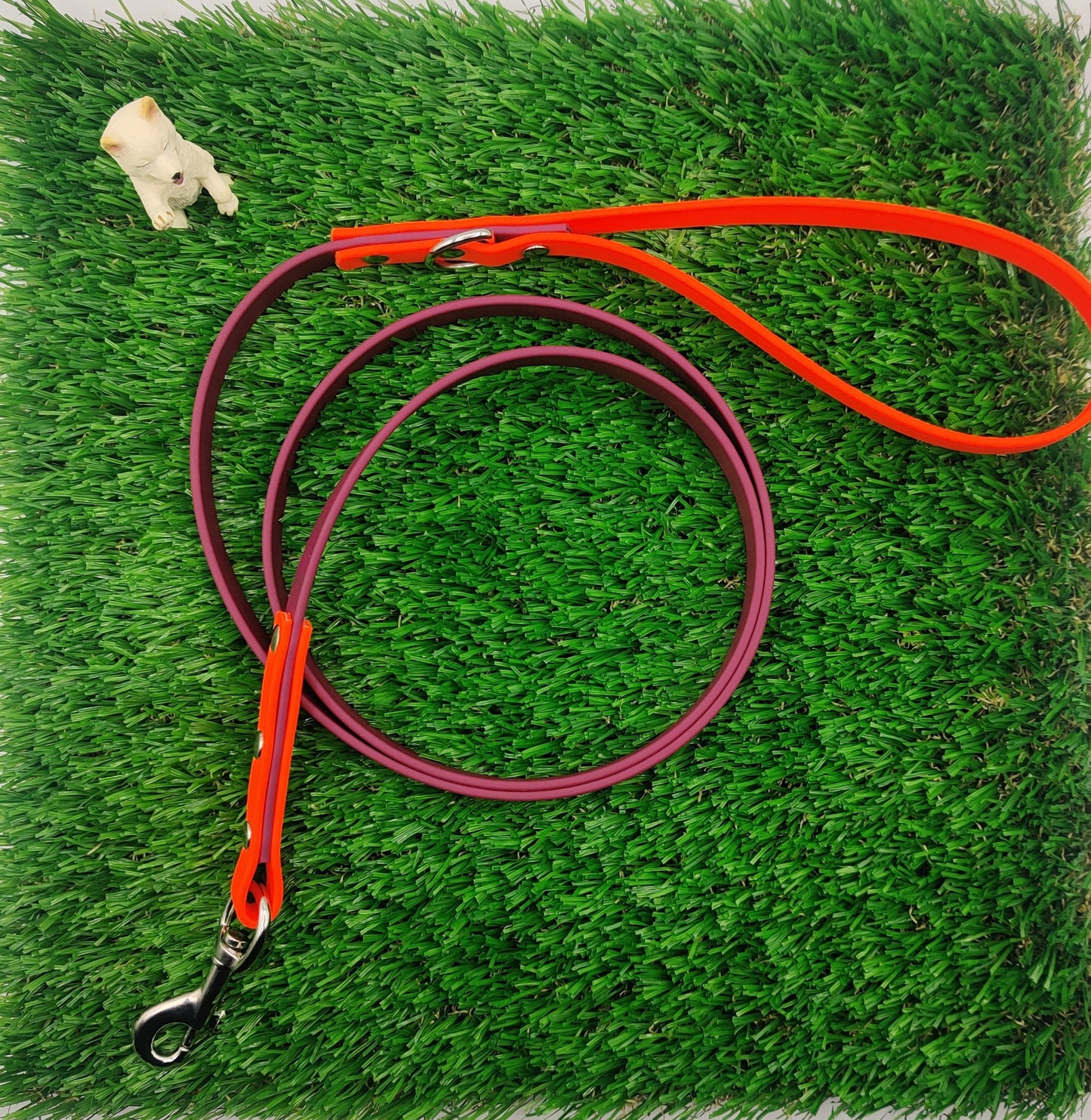 BioThane® 1/2" Dog Leash Multi Color