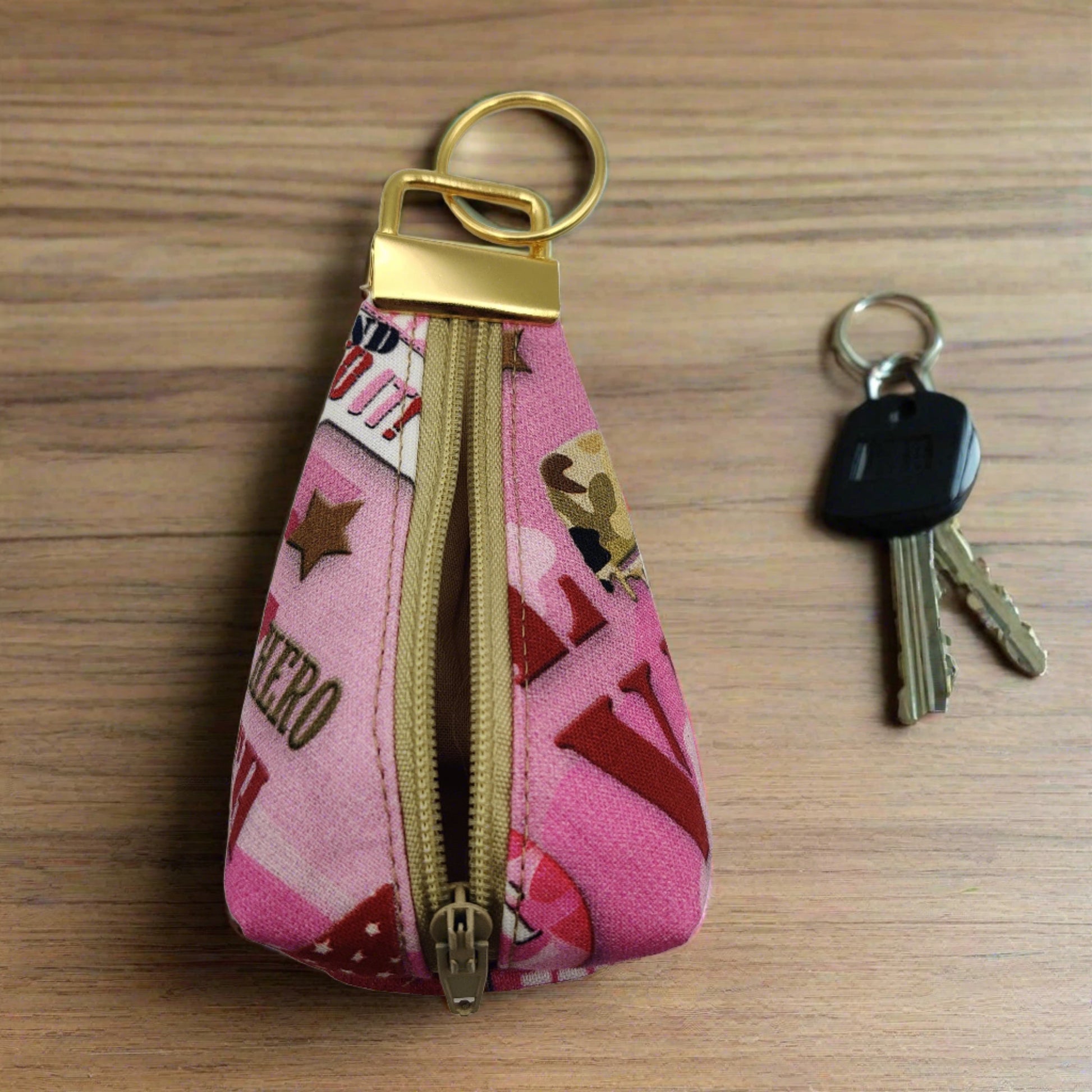 Key Fob Coin Purse