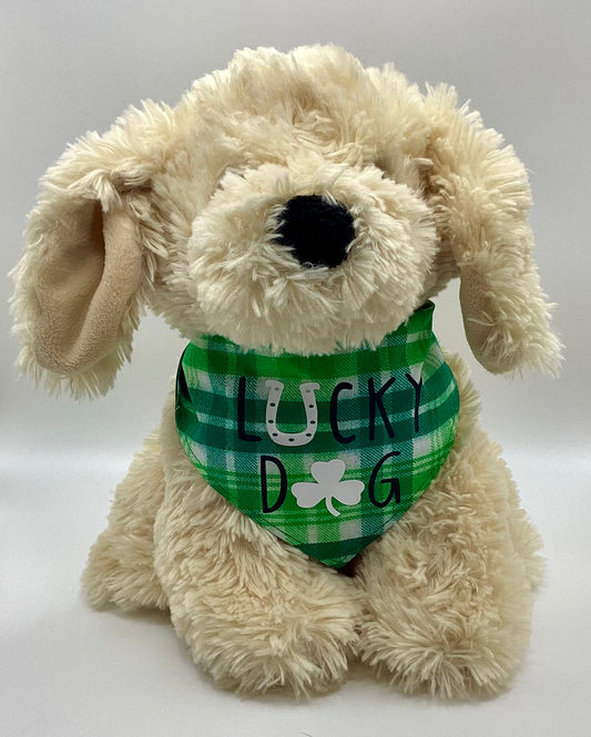 St. Patty's Plaid - Lucky Dog! Pet Bandana