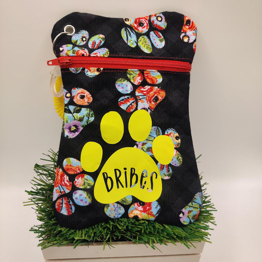 Floral Paws Bribe Bag