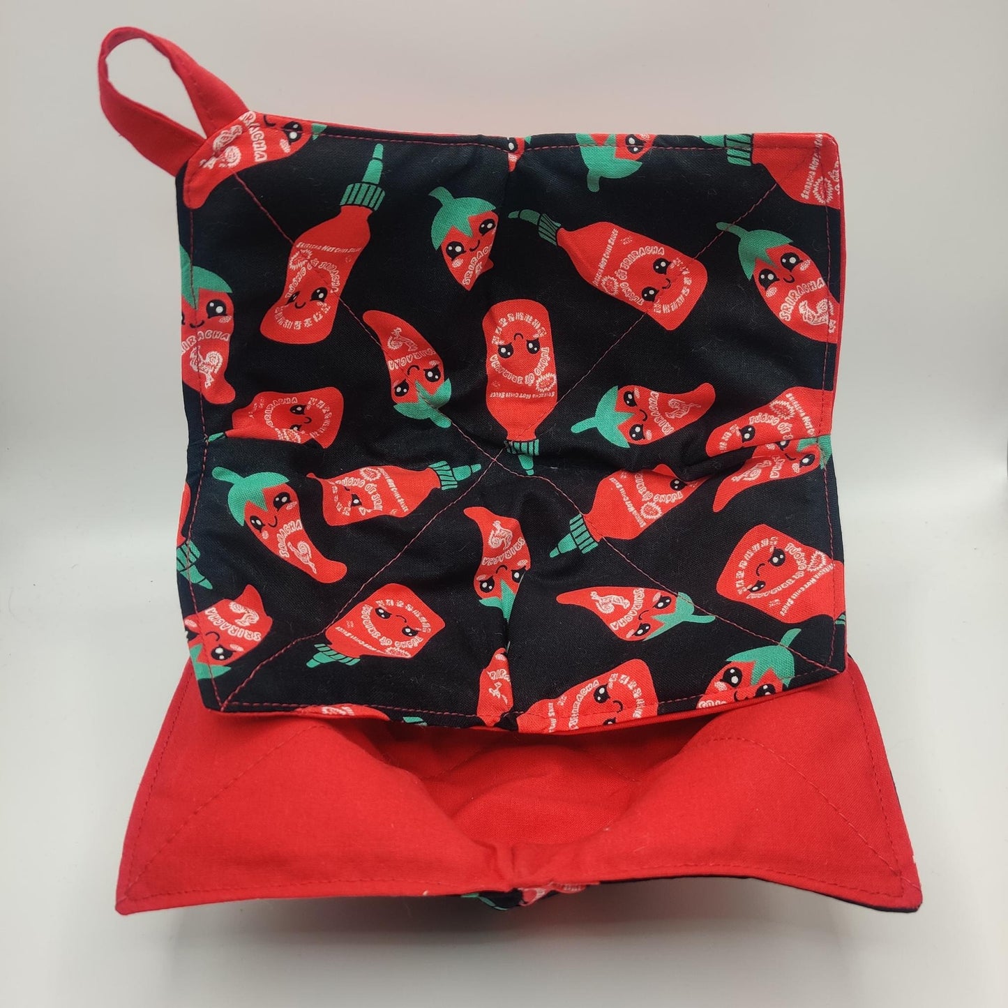 Microwaveable Bowl Cozy  -  Sriracha