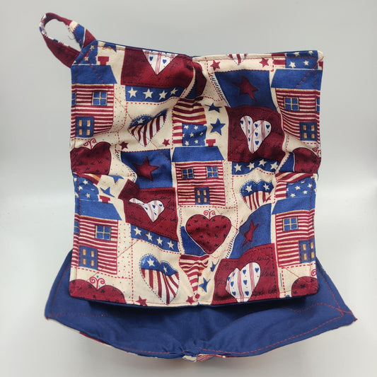 Microwaveable Bowl Cozy  -  Americana