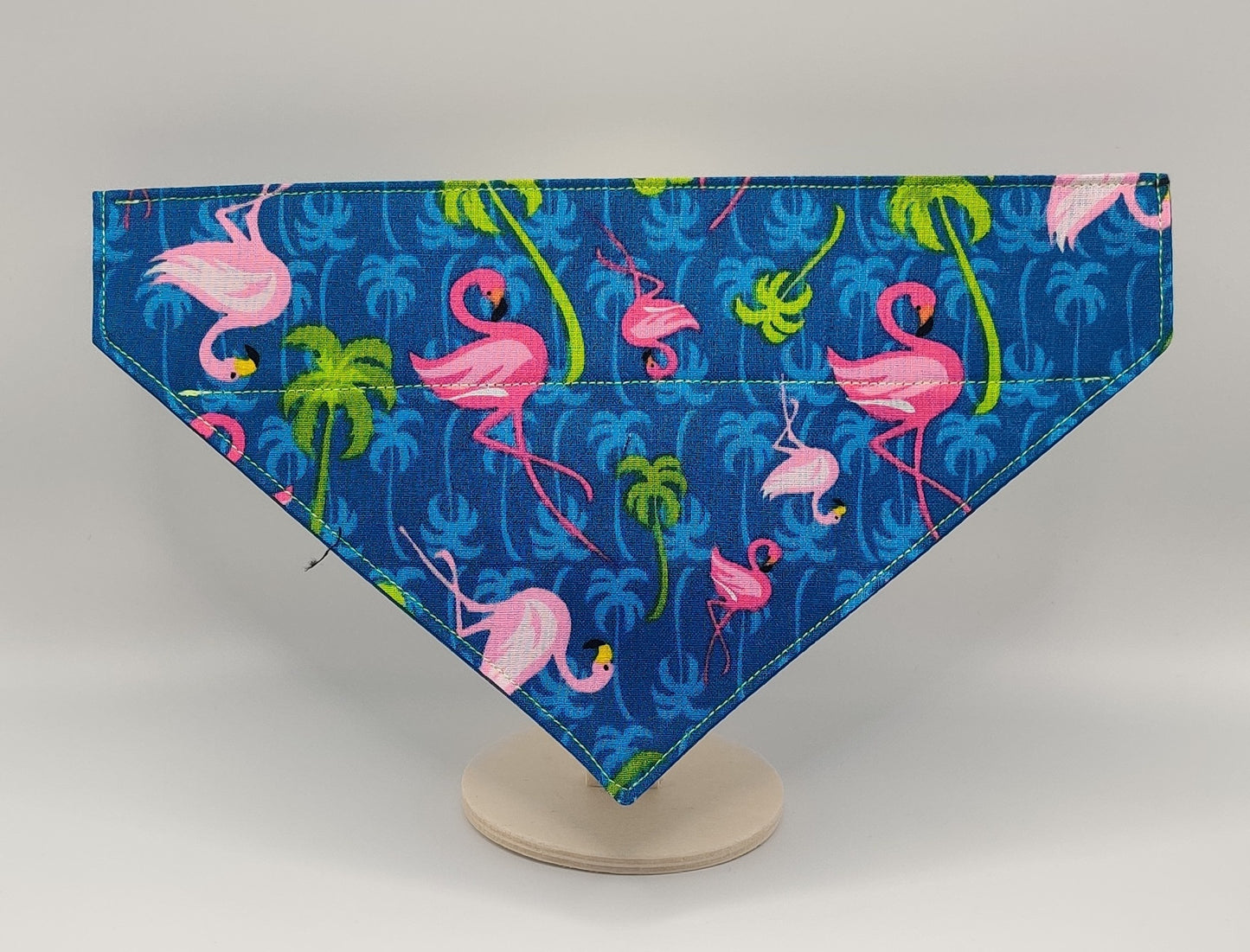 Blue Flamingos Pet Bandana
