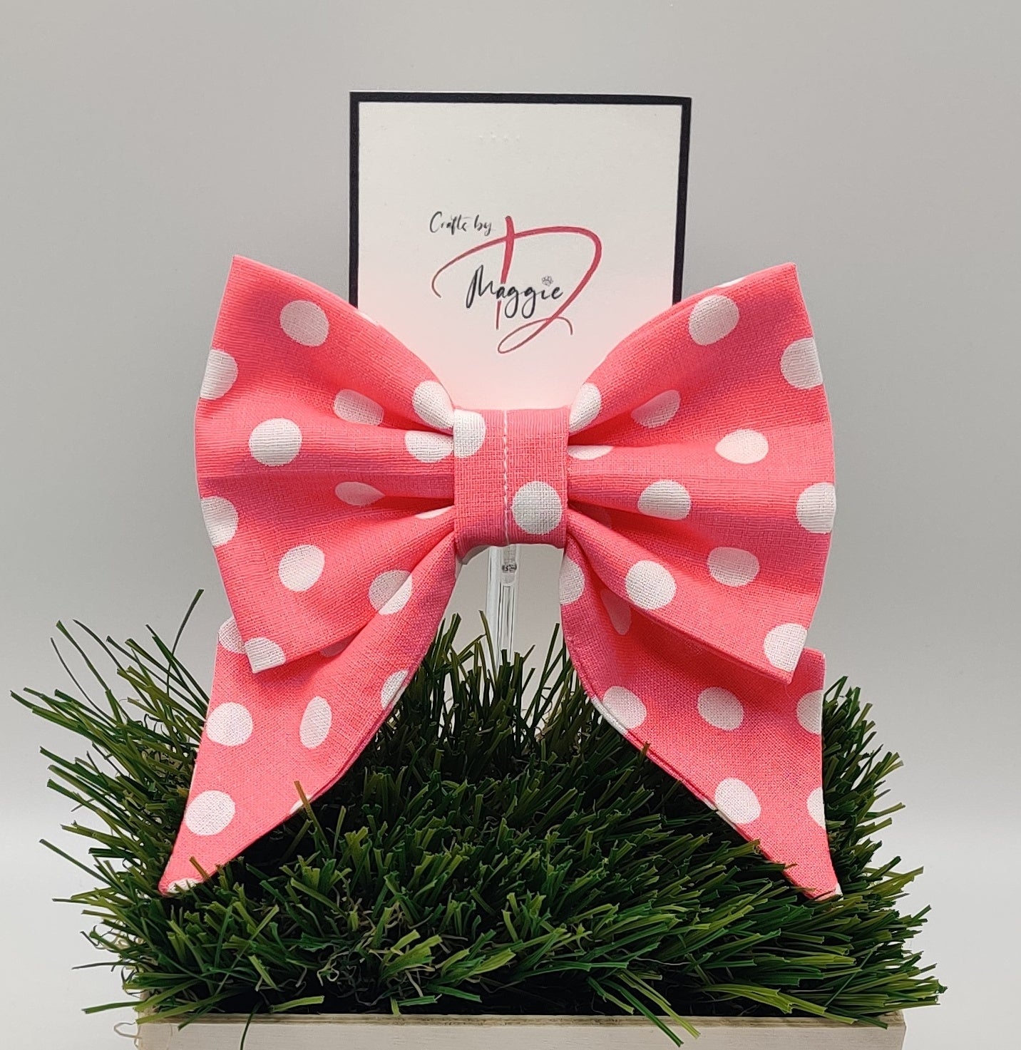 Polka Dot Sailor Bow Collar Accessory