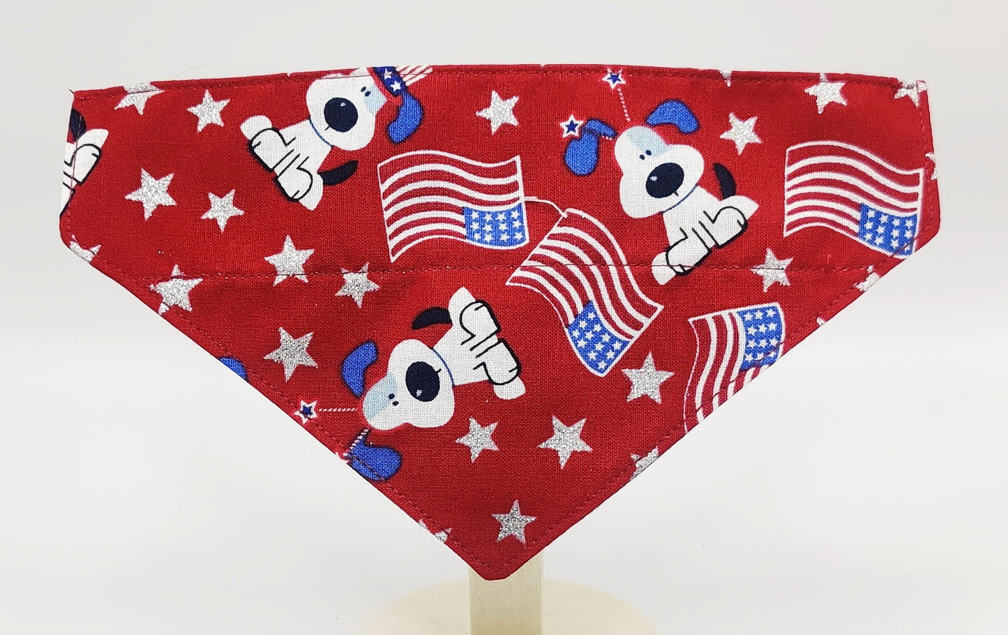 Red 4th of July dogs Pet Bandana