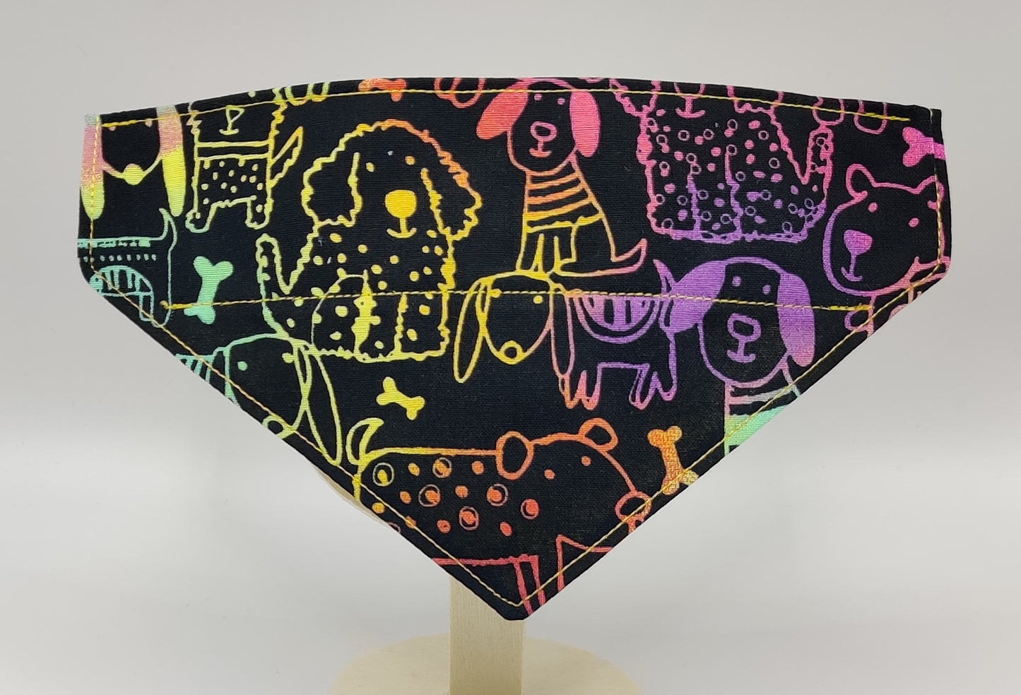 Neon Friends Pet Bandana