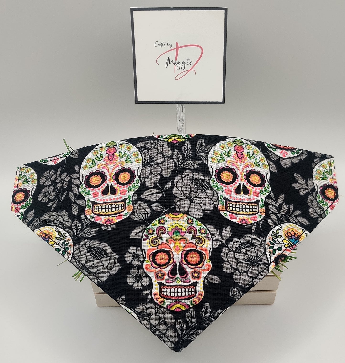 Sugar Skulls Pet Bandana