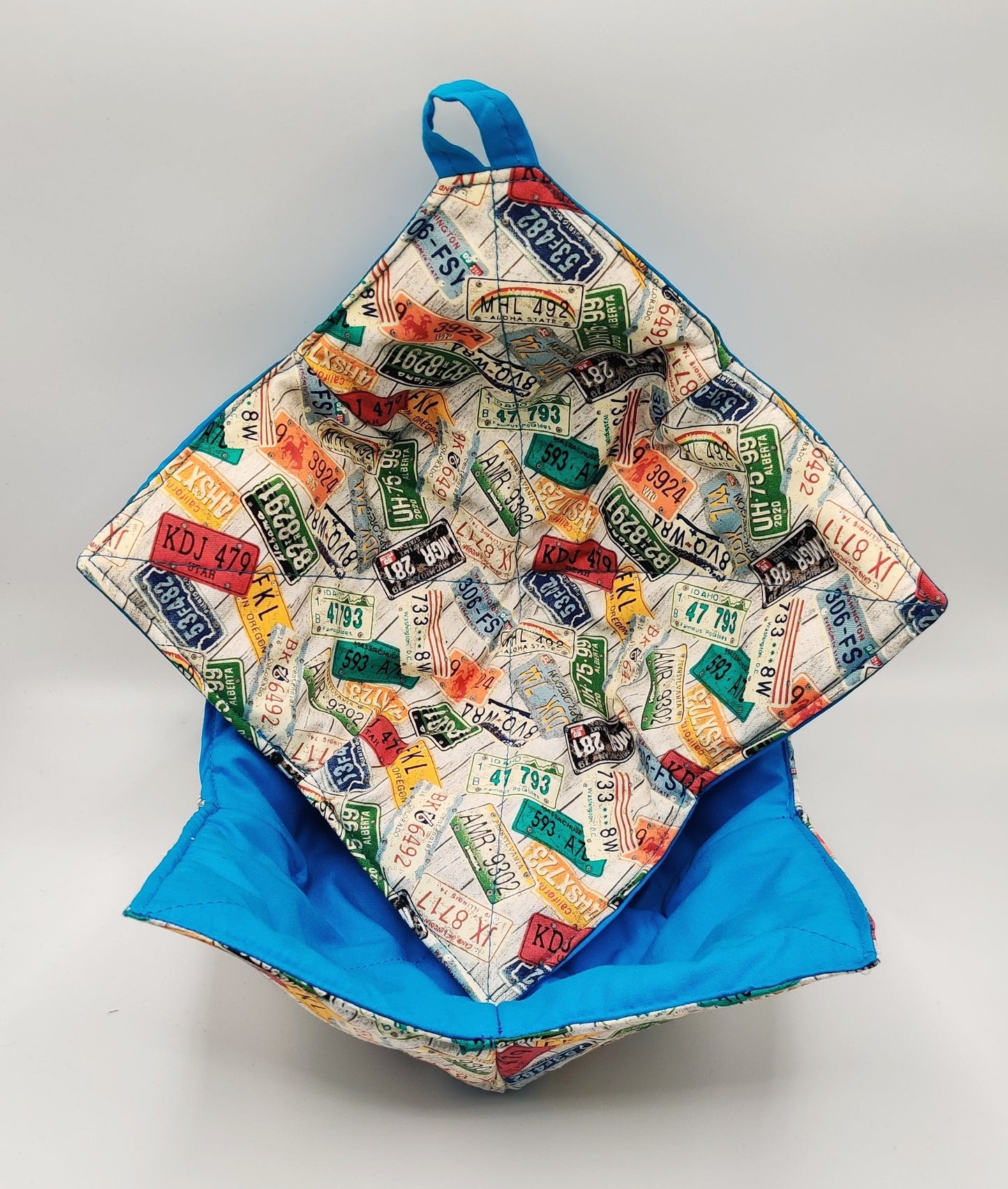 Microwaveable Bowl Cozy -  License Plates