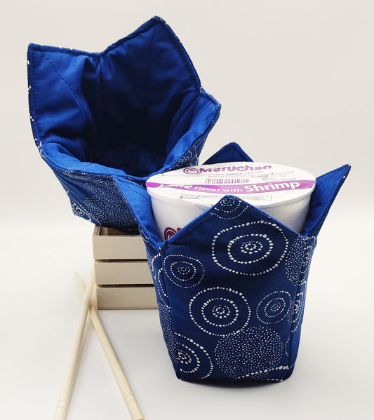 Microwaveable Pint Sized Cozy - Circles