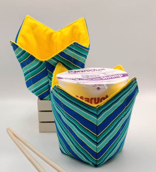 Microwaveable Pint Sized Cozy  - Stripes