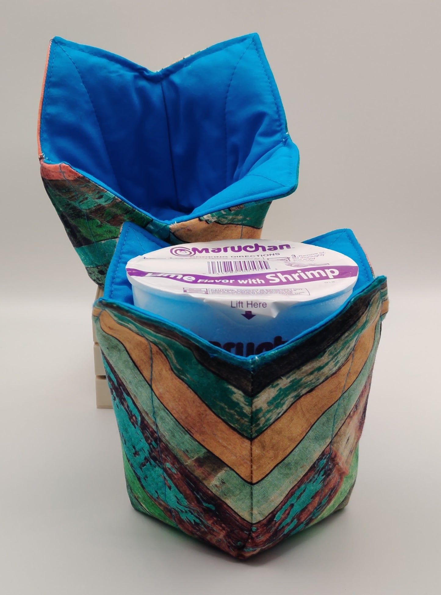 Microwaveable Pint Sized Cozy - Reclaimed Wood